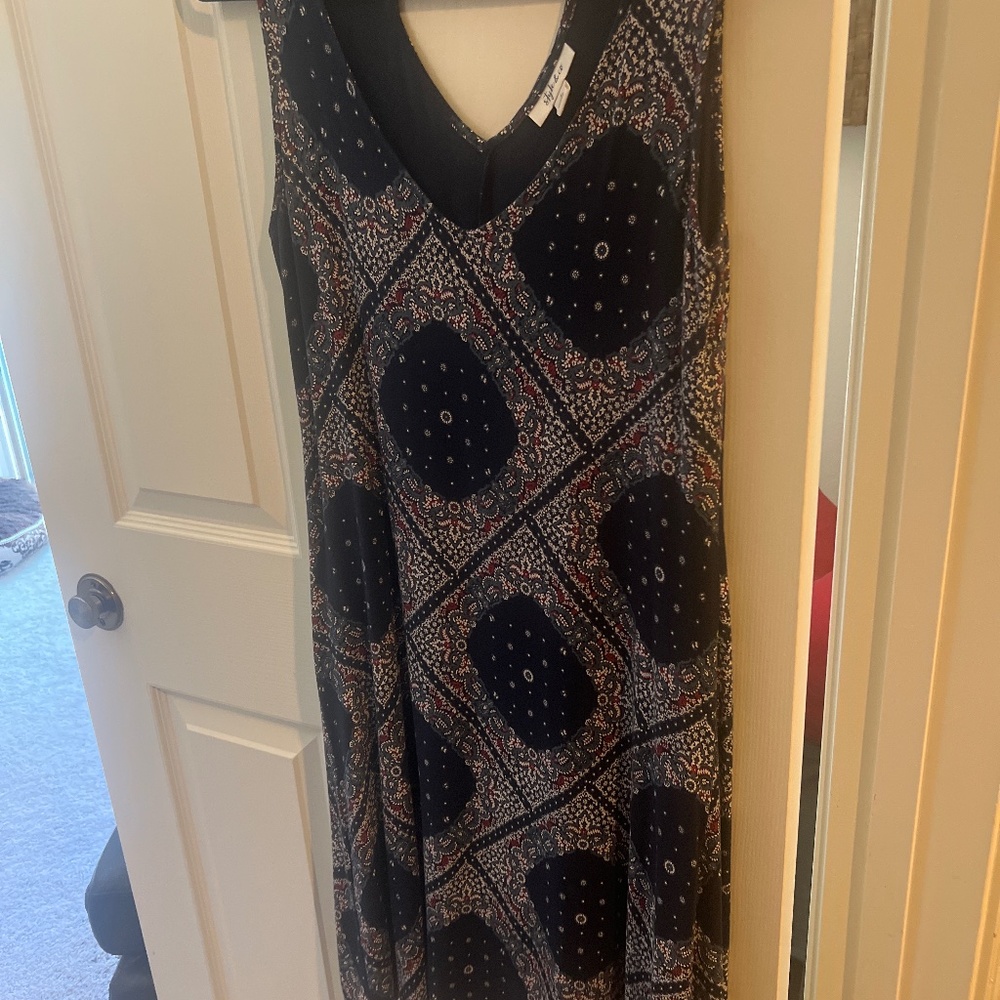 Summer casual tank dress